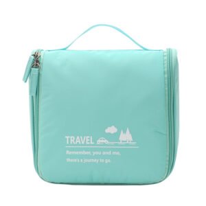 Portable Travel Cosmetics Bag green