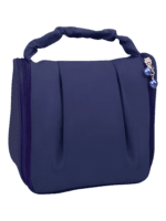 Neceser de viaje multifunción, maquillaje y artículos de aseo, para colgar, con compartimentos, modelo azul marino Neceser de viaje multifunción, maquillaje y artículos de aseo, para colgar, con compartimentos, modelo azul marino