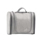 Waterproof travel cosmetic bag dianthus ash