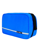 Necesario de viaje con gancho, camping, trekking, viaje, lona de paracaídas con compartimentos, modelo grande azul Necesario de viaje con gancho, camping, trekking, viaje, lona de paracaídas con compartimentos, modelo grande azul