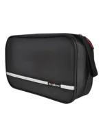 Necesario de viaje con gancho, camping, trekking, viaje, lona de paracaídas con compartimentos, modelo grande negro Necesario de viaje con gancho, camping, trekking, viaje, lona de paracaídas con compartimentos, modelo grande negro