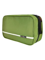 Necesario de viaje con gancho, camping, trekking, viaje, lona de paracaídas con compartimentos, modelo grande verde 1 Necesario de viaje con gancho, camping, trekking, viaje, lona de paracaídas con compartimentos, modelo grande verde 1