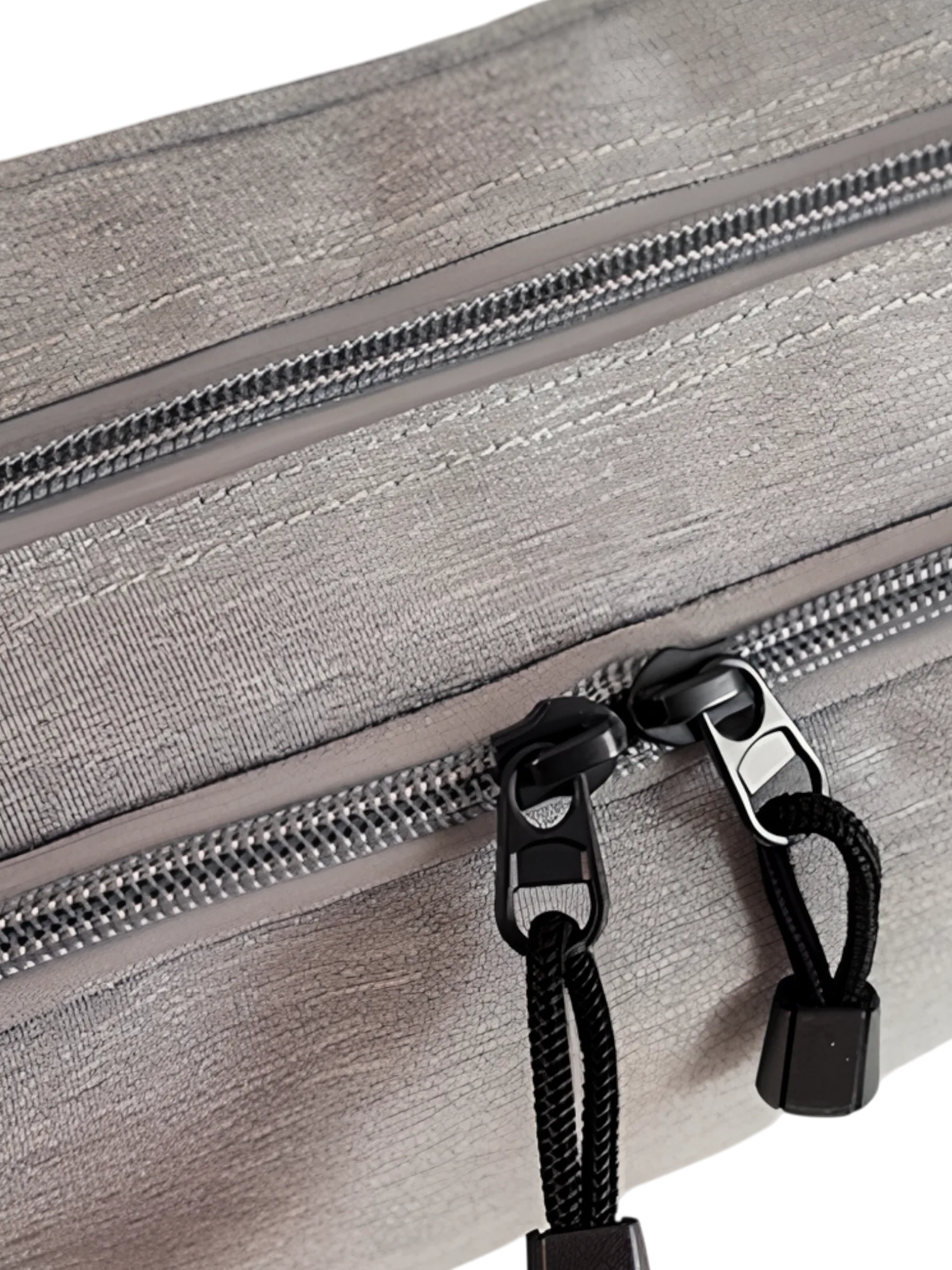 Trousse de toilette homme compartimentée avec pochettes intérieures, couleur unie détails du zip et fermoirs