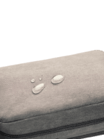 Neceser para hombre con compartimentos y bolsillos interiores, color liso, impermeable, detalles Neceser para hombre con compartimentos y bolsillos interiores, color liso, impermeable, detalles