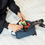 Trousse de toilette homme en toile rangement cosmetique