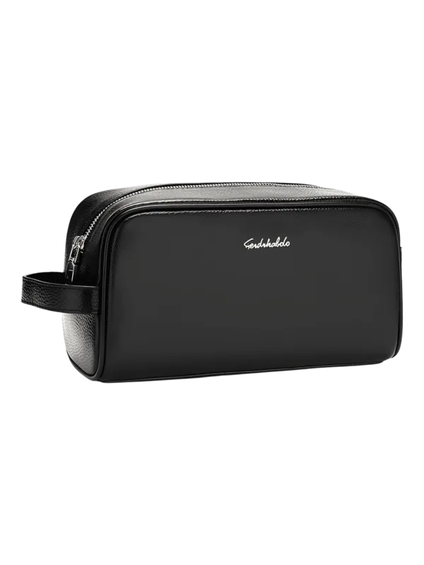 Trousse toilette en cuir élégante 1