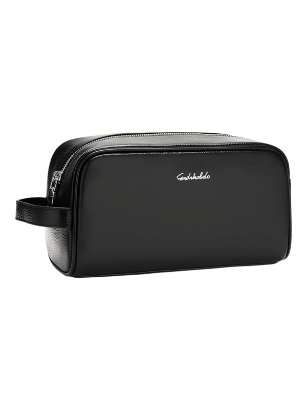 Trousse toilette en cuir élégante 1