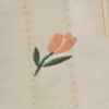 Brodé tulipe rose