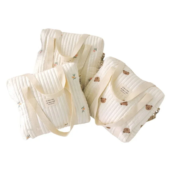 Grand tote bag à langer bébé