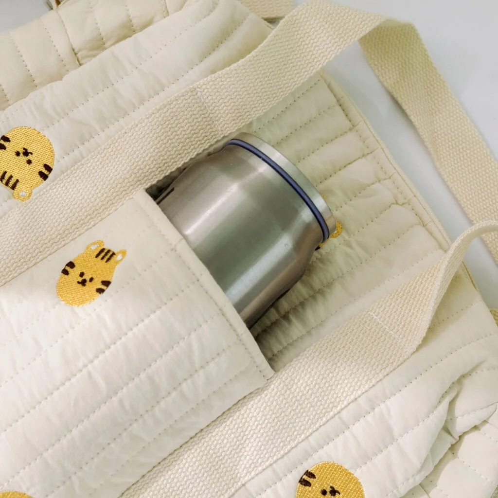 Sac a langer de maman details poche externe
