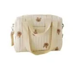 Sac a langer maman poussette broderie lapin Sac a langer maman poussette broderie lapin