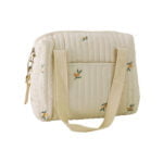 Sac a langer maman poussette broderie olive