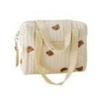 Sac a langer maman poussette broderie ourson