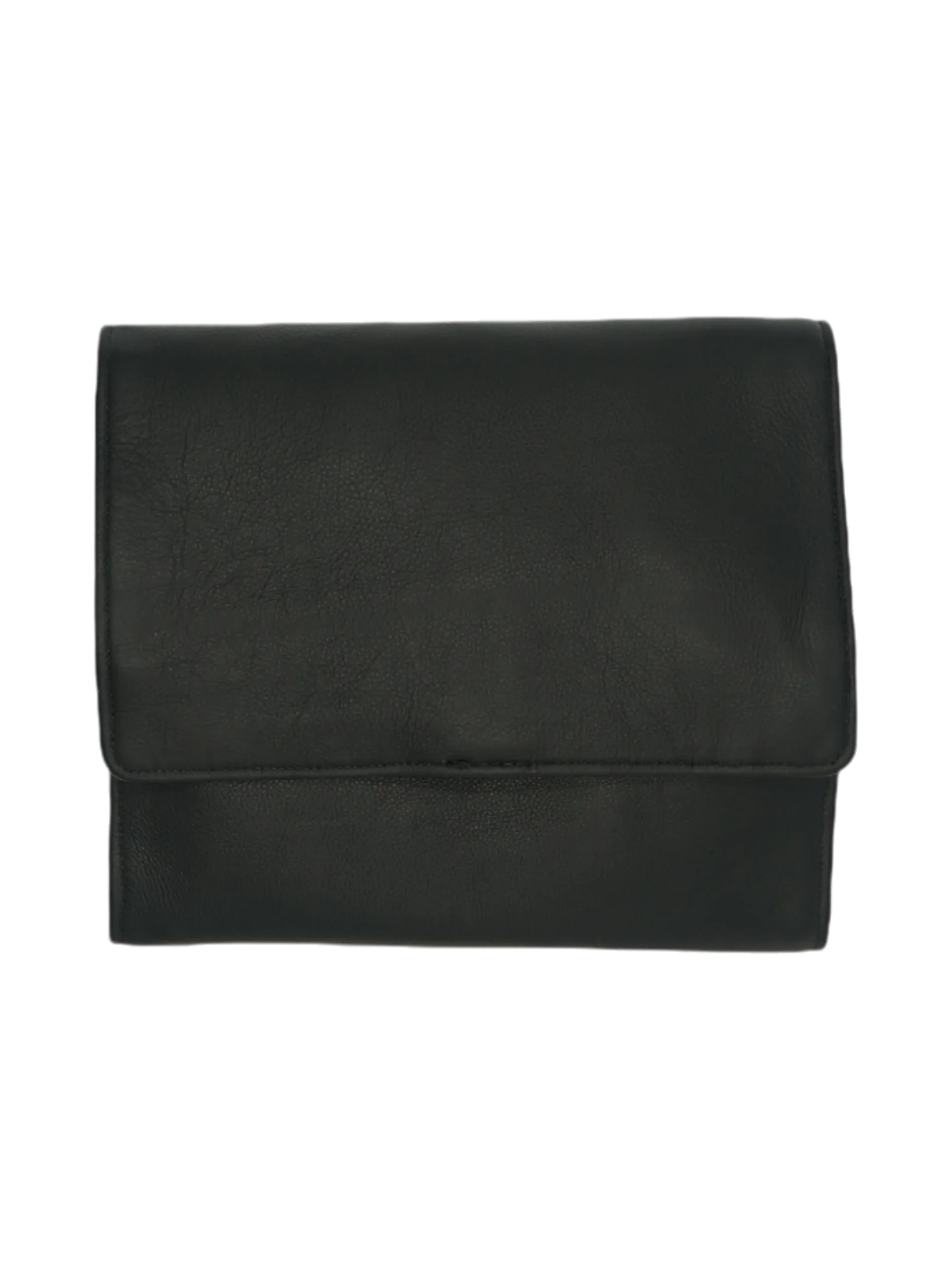 Trousse barbier pliable à suspendre repliée dessus