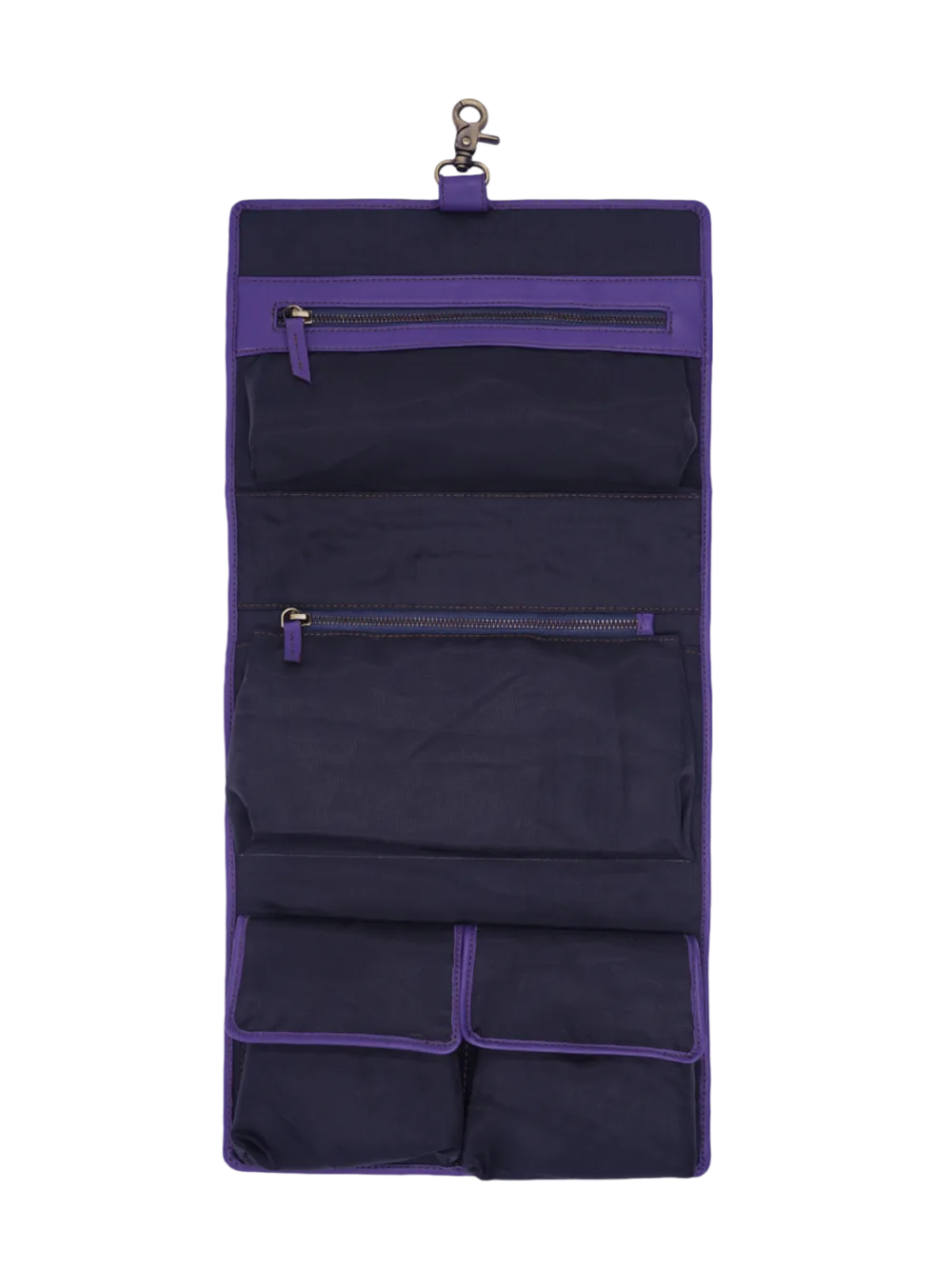 Trousse de toilette femme cuir à suspendre
