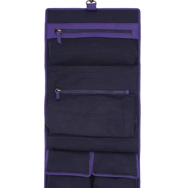 Trousse de toilette femme cuir, à suspendre