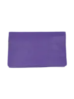 Trousse de toilette femme cuir à suspendre repliée