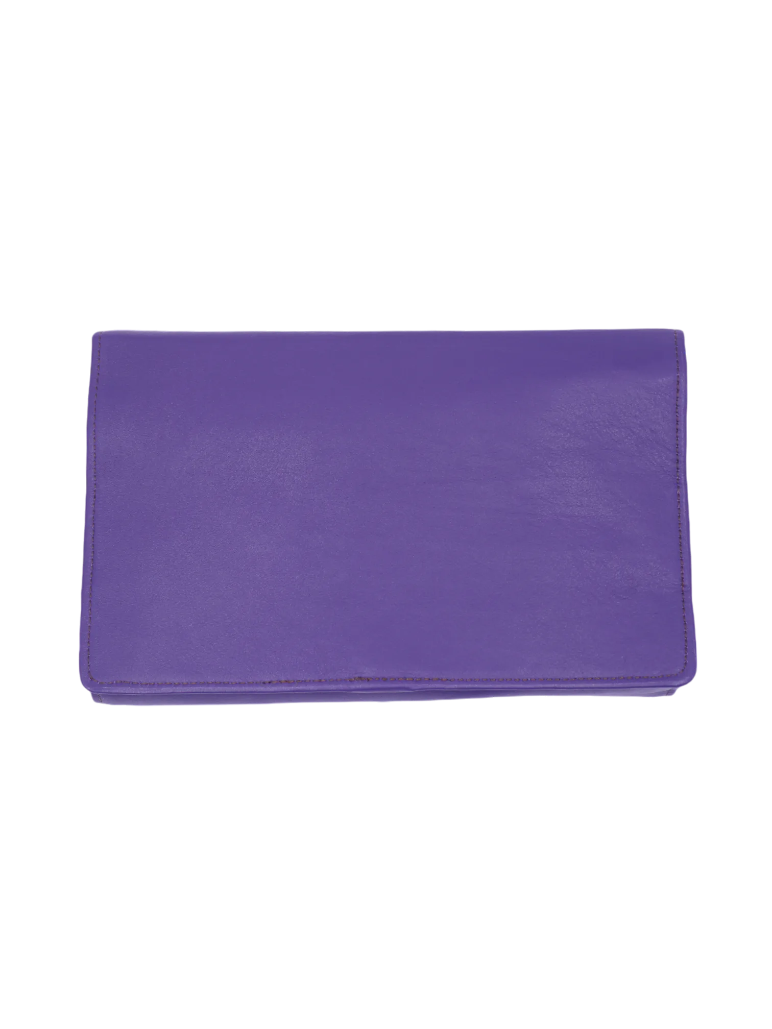 Trousse de toilette femme cuir à suspendre repliée