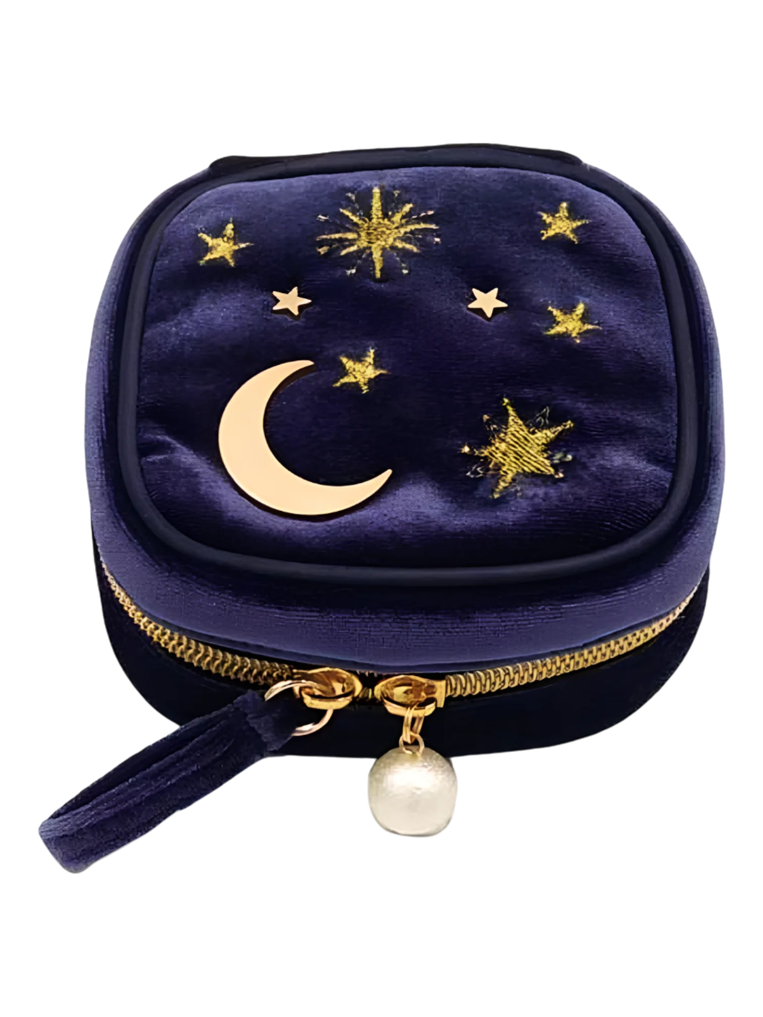 Mini estojo de apresentação em veludo Starry night