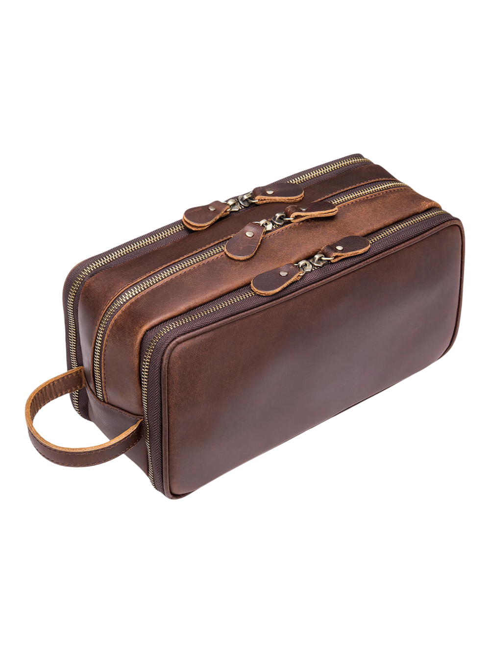 Grande trousse de toilette en cuir triple compartiment avec pochettes et elastiques couleur brun haut de gamme pour voyages elegants 2.png Grande trousse de toilette en cuir triple compartiment avec pochettes et elastiques couleur brun haut de gamme pour voyages elegants 2.png