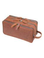 Grande trousse de toilette en cuir triple pochettes et elastiques coloris marron avec poignee zipper durable pour voyage 1.png Grande trousse de toilette en cuir triple pochettes et elastiques coloris marron avec poignee zipper durable pour voyage 1.png