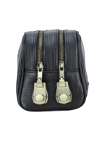 Trousse de toilette en cuir avec cadenas de securite anti vol a chiffres deux compartiments et pochettes 1.png