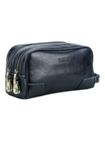 Trousse de toilette en cuir avec cadenas de securite anti vol a chiffres deux compartiments et pochettes noire 3 1.png