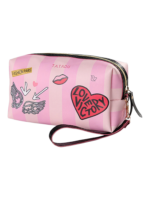 Trousse de toilette femme simple fashion rose avec design graphique et imprime pouce coeur et levres 1.png Trousse de toilette femme simple fashion rose avec design graphique et imprime pouce coeur et levres 1.png