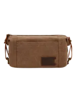 Trousse de toilette homme tissu empiecement cuir avec compartiments style brut marron design pratique et simpliste 1.png Trousse de toilette homme tissu empiecement cuir avec compartiments style brut marron design pratique et simpliste 1.png