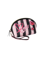 Trousse pochette fashion cosmetique maquillage femme stripes pink black artistic design with lips and heart motif 1.png Trousse pochette fashion cosmetique maquillage femme stripes pink black artistic design with lips and heart motif 1.png