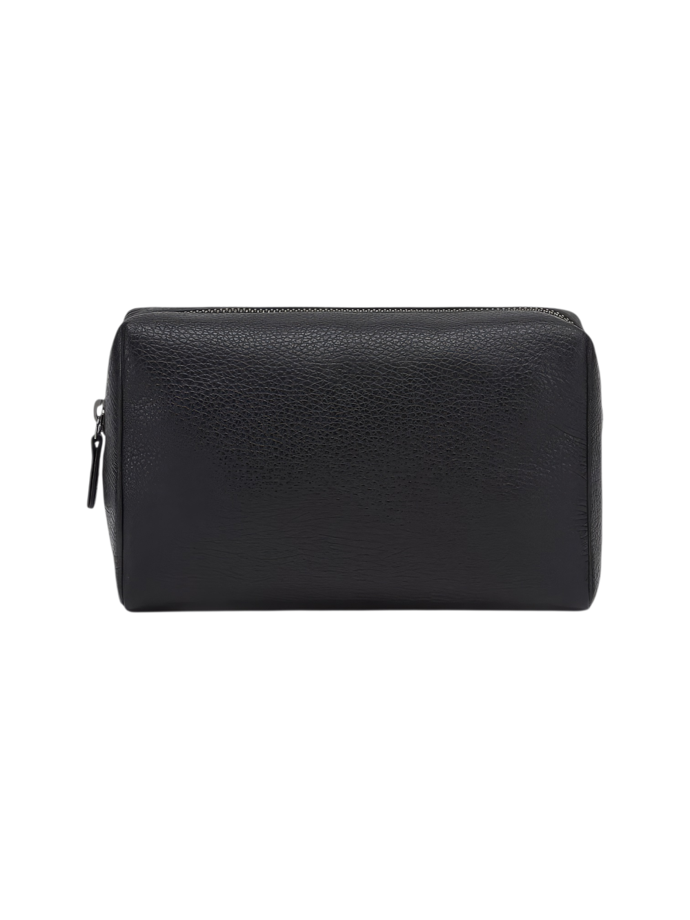 Petite trousse maquillage toilette femme imitation cuir noir mat compacte pratique pour voyages et rangement Petite trousse maquillage toilette femme imitation cuir noir mat compacte pratique pour voyages et rangement