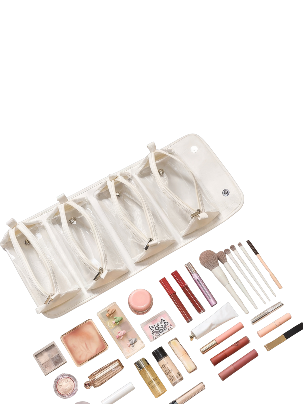 Trousse maquillage pliable et transparente pratique avec plusieurs compartiments detachables a clipser dec clipser avec maquillage et accessoires selectionnes 1.png Trousse maquillage pliable et transparente pratique avec plusieurs compartiments detachables a clipser dec clipser avec maquillage et accessoires selectionnes 1.png