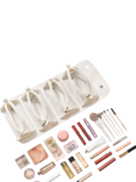 Trousse maquillage pliable et transparente pratique avec plusieurs compartiments detachables a clipser dec clipser avec maquillage et accessoires selectionnes 1.png