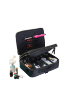 Alette de maquillage professionnelle de transport pour déplacement quotidien avec accessoires variés dans valise compacte Alette de maquillage professionnelle de transport pour déplacement quotidien avec accessoires variés dans valise compacte