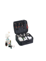 Allette de maquillage professionnelle de transport pour déplacement quotidien compatible valise avec brosses et prodits de beauté Allette de maquillage professionnelle de transport pour déplacement quotidien compatible valise avec brosses et prodits de beauté