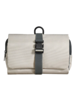 Trousse de toilette homme compacte pliable à suspendre avec multiple compartiments en couleur beige matériau durable et léger Trousse de toilette homme compacte pliable à suspendre avec multiple compartiments en couleur beige matériau durable et léger