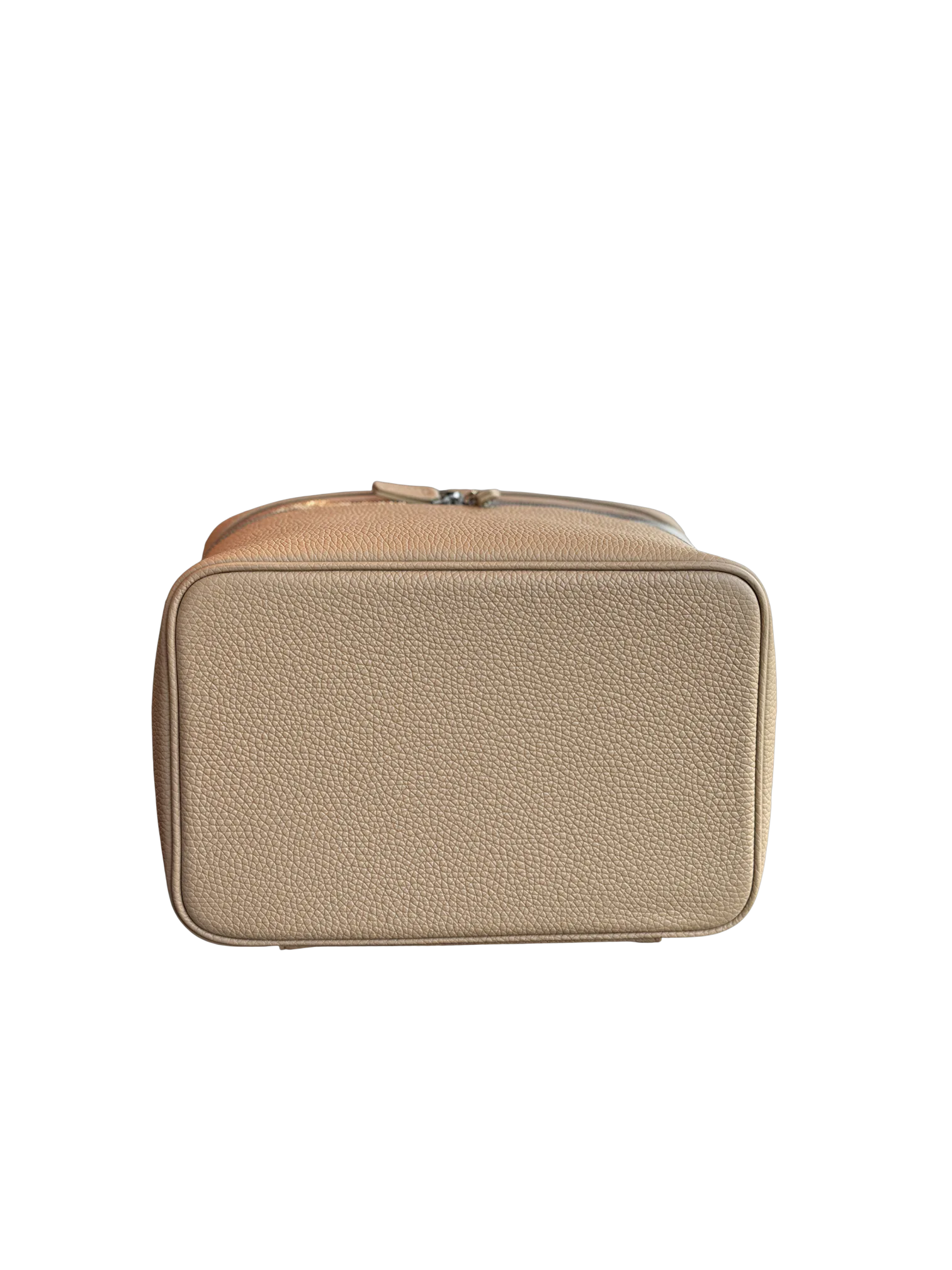 Vanity maquillage en cuir artisanal colorée pochettes compactes avec compartiments intérieurs détails soignés de couleur claire