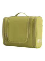 Grande trousse de toilette colorée à suspendre unisexe avec plusieurs pochettes et compartiments en vert compacte et pratique Grande trousse de toilette colorée à suspendre unisexe avec plusieurs pochettes et compartiments en vert compacte et pratique