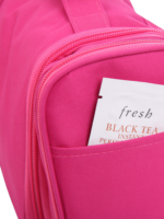 Grande trousse de toilette colorée à suspendre unisexe avec plusieurs pochettes et compartiments pink environmentally friendly storage Grande trousse de toilette colorée à suspendre unisexe avec plusieurs pochettes et compartiments pink environmentally friendly storage