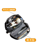 Petite trousse de toilette homme grande ouverture pratique avec plusieurs pochettes internes pour voyage et rangement optimisé