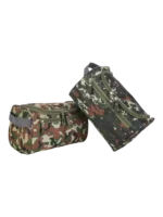 Trousse de toilette militaire camouflage pour homme pochette avec compartiments et crochet à suspendre pour voyage 2