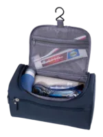Trousse de toilette militaire camouflage pour homme pochette avec compartiments et crochet à suspendre pour voyages