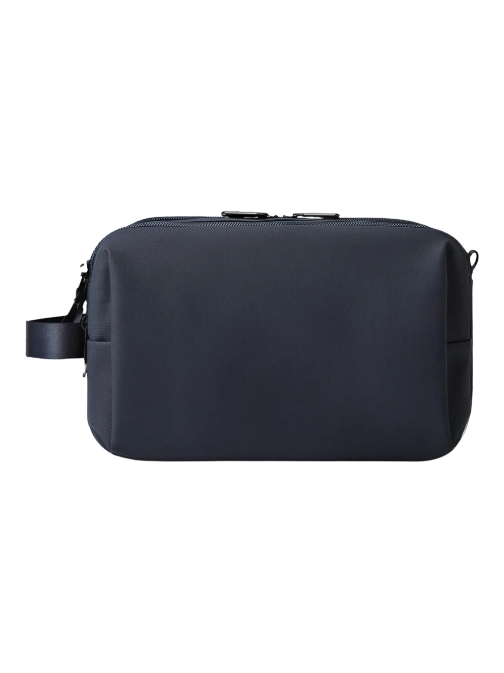 Trousse de toilette pratique multi compartiments avec pochettes et elastiques internes pour voyage en néoprène noir