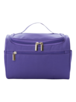 Trousse de toilette compacte avec crochet pochettes filet et compartiments en couleur violette pour voyage organisée Trousse de toilette compacte avec crochet pochettes filet et compartiments en couleur violette pour voyage organisée