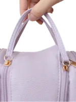 Trousse de toilette et maquillage grande ouverture pour femme avec compartiments en similicuir douce étanche et pratique Trousse de toilette et maquillage grande ouverture pour femme avec compartiments en similicuir douce étanche et pratique