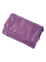 Trousse de toilette et maquillage repliable à suspendre avec pochettes transparentes détachables en tissu doux couleur violet 5 pochettes organisation Trousse de toilette et maquillage repliable à suspendre avec pochettes transparentes détachables en tissu doux couleur violet 5 pochettes organisation