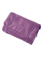 Trousse de toilette et maquillage repliable à suspendre avec pochettes transparentes détachables en tissu doux couleur violet 5 pochettes organisation Trousse de toilette et maquillage repliable à suspendre avec pochettes transparentes détachables en tissu doux couleur violet 5 pochettes organisation
