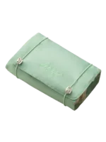 Trousse de toilette et maquillage repliable à suspendre avec pochettes transparentes détachables pour voyager avec style et organiser ses produits