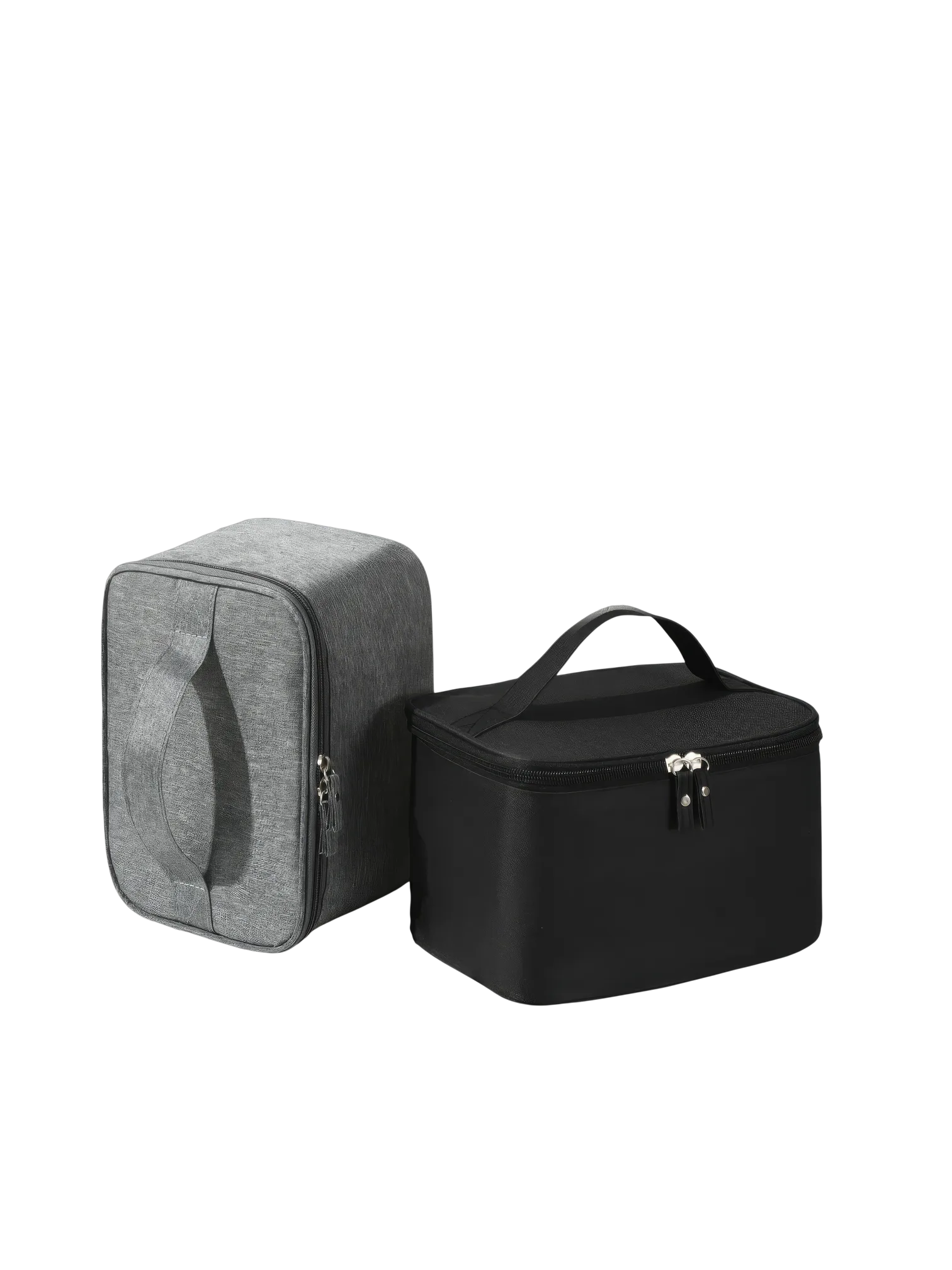 Vanity de toilette homme grande ouverture avec poignée ensemble de deux paniers de rangement pour homme
