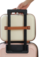 Vanity de voyage rigide pour femme avec poignée et sangle trolley en matériau léger et moderniste avec coloris élégant Vanity de voyage rigide pour femme avec poignée et sangle trolley en matériau léger et moderniste avec coloris élégant